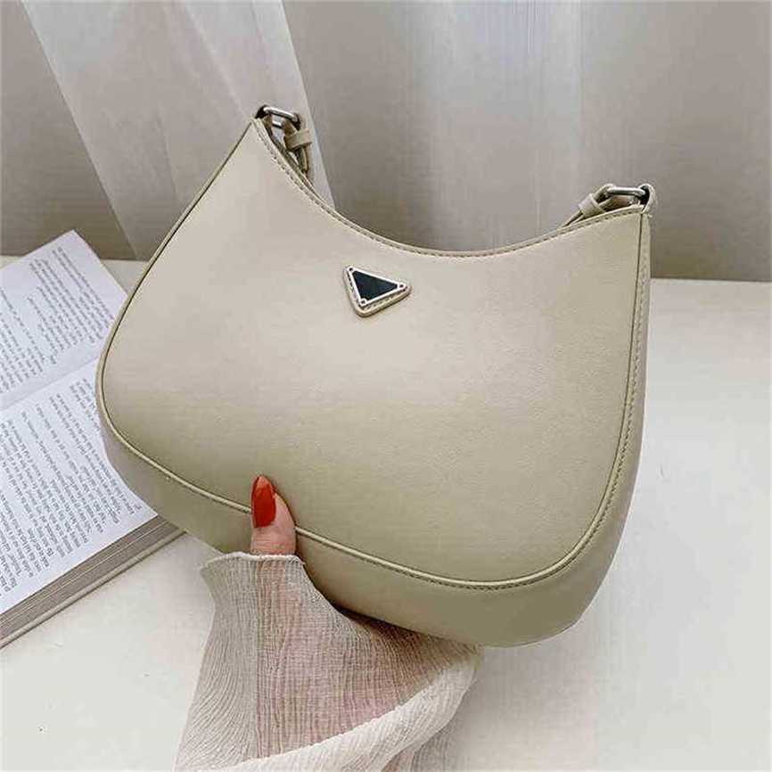 

handbag 2023 Fashion women's bag leather quality Handbag Cleo texture women's underarm solid color stick Shoulder Handbag Bag, Green5