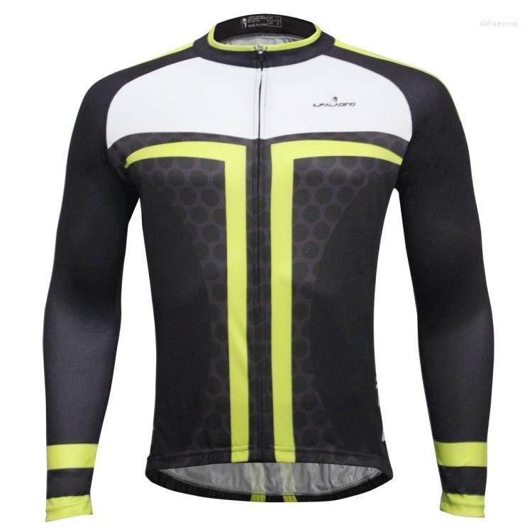 

Racing Jackets Autumn Winter Full Zipper Cycling Jersey For Male Black Printing Tops Men Top Quality Bike XXXL