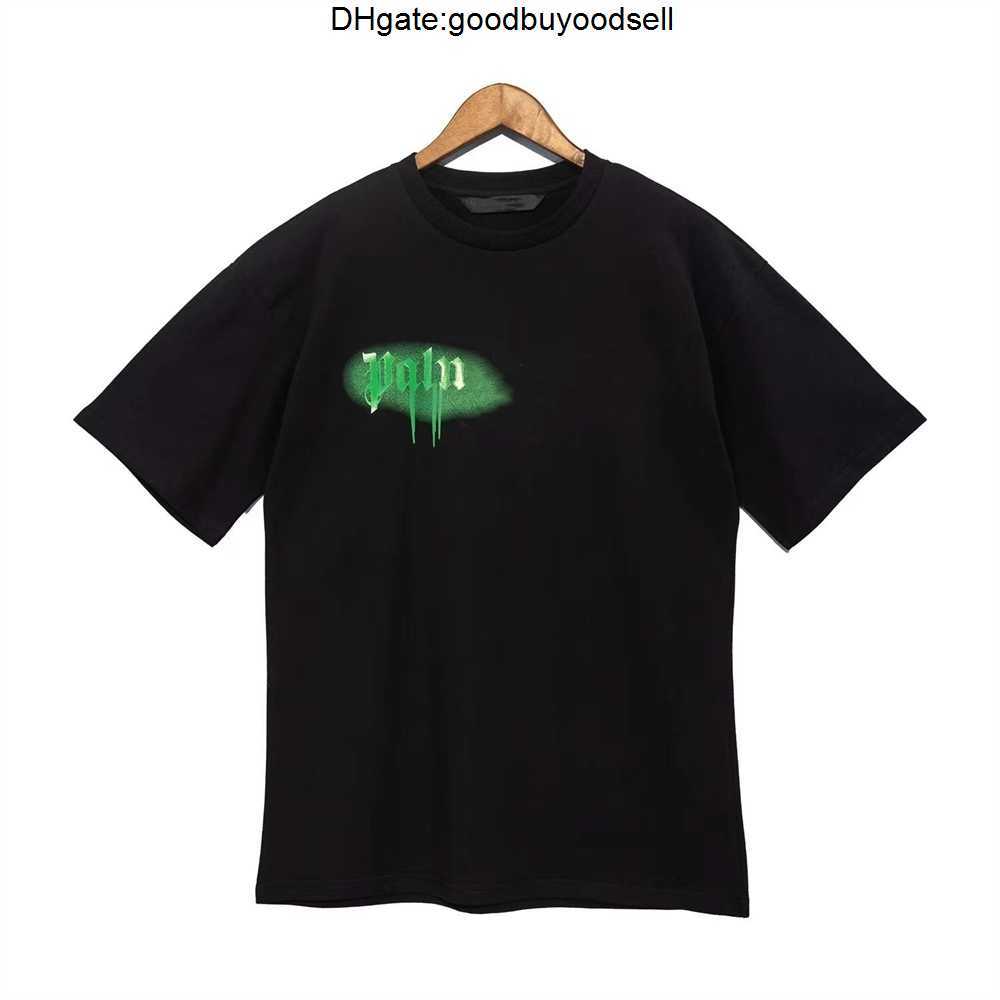 

2022 Summer PA Men Womens palm T shirt Mans Stylist Tee Guillotine Bear palms Printed Short Sleeve Truncated Bears Angles Tees angel tshirt VZKD