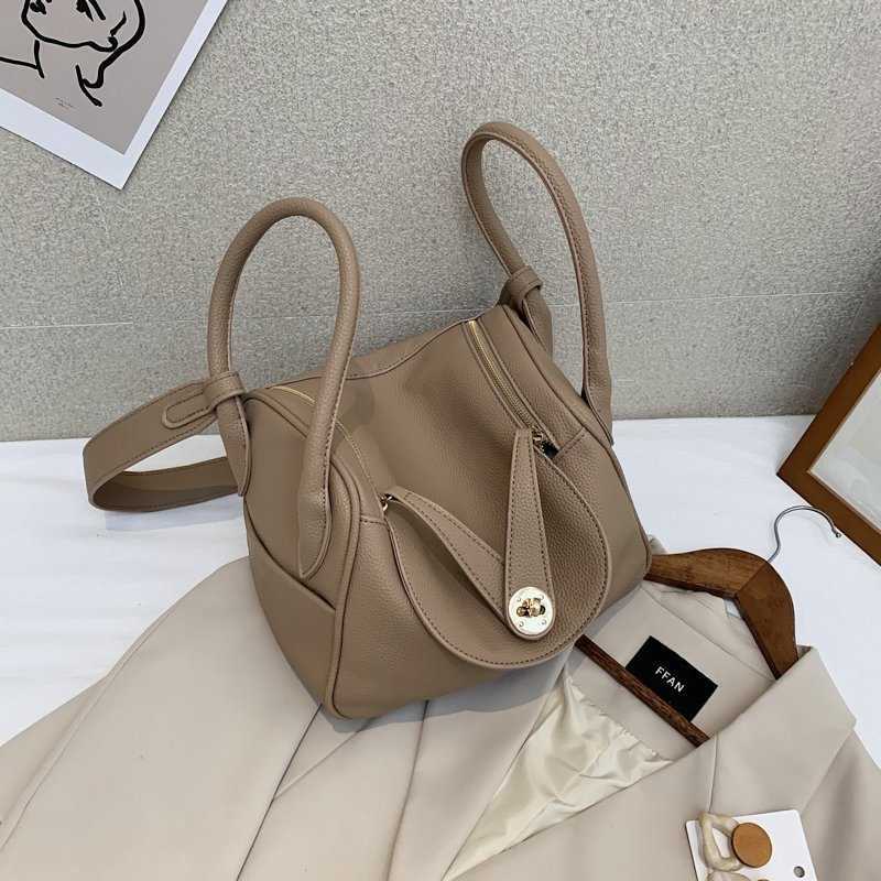 

Lindys Bags bags 2022 new versatile mother bag cowhide doctor lady one shoulder portable pillow medicine ayw 9MMV, Black9