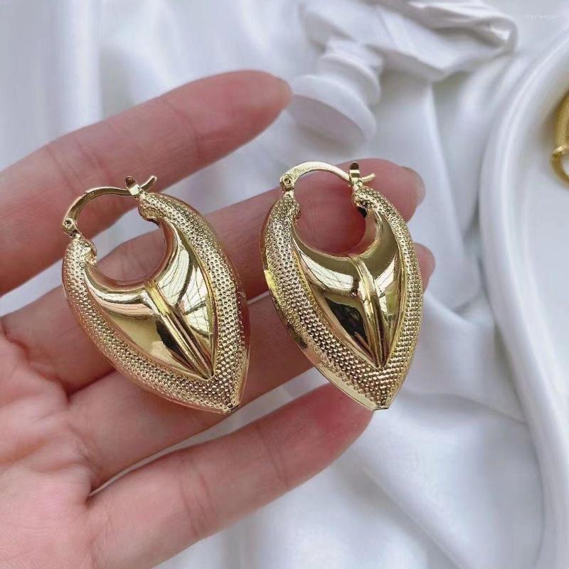

Hoop Earrings 5Pairs Dainty Geometric Copper Earring For Women Drop Metal Goth Bijoux Femme Brinco