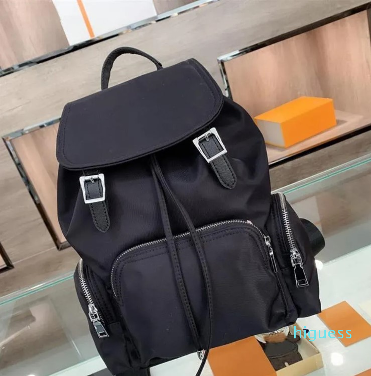 

Designer-Mens Backpack Womens Luxurys Designers Backpacks Unisex Versatile School Bags Travel Bag Black Color2700