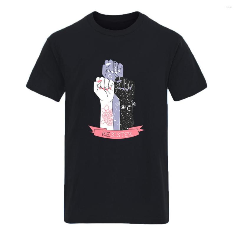

Men' T Shirts Head Resister Print Cotton Short Sleeve T-shirt For Man Fashion Streetwear Clothing Tops Hip Hop Black Tees Graphic Camisetas, White 6