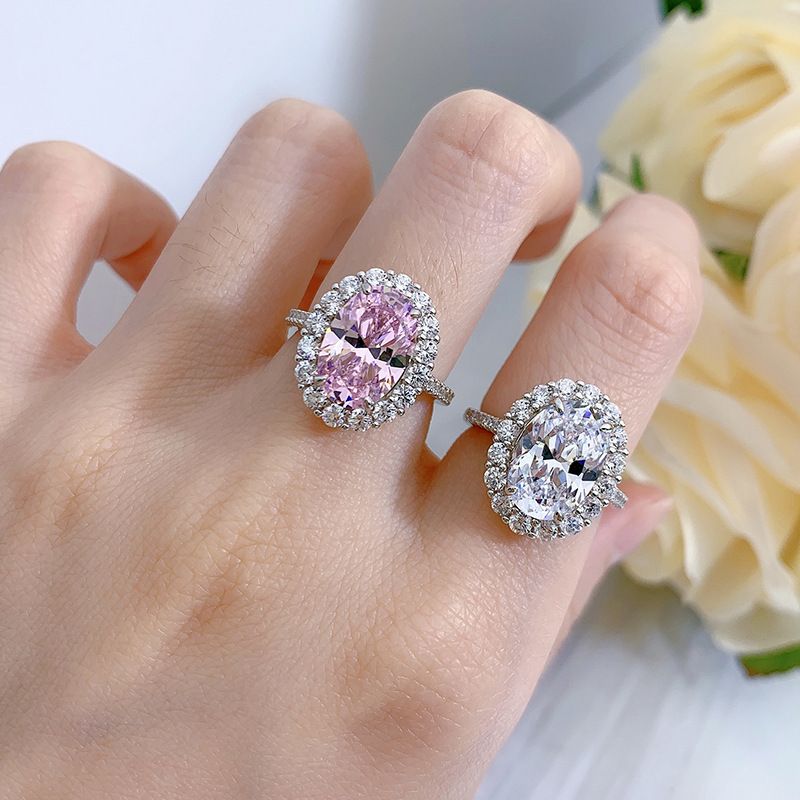 

Wedding Rings Real 925 Sterling Silver Party Wedding Band Rings for Women Men Engagement