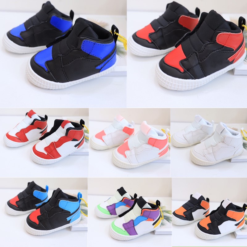 

Kids shoes First Walkers toddler 1s infants baby prewalker children Jumpman designer boys basketball 1 Children black sneaker blue trainers baby kid shoe size 18-21