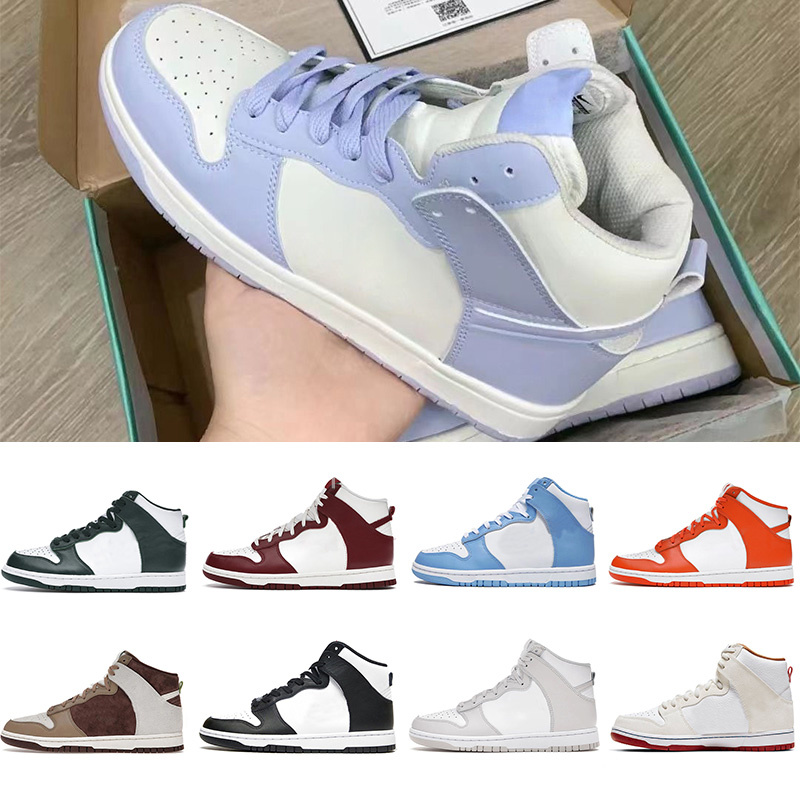 

Casual Shoes High Designer Trainers Sneakers Photon Dust Green Sail Grey Fog Running Sneaker Panda Men Women Panda Unc Syracuse Michigan Strange B1, Color 13 36-40
