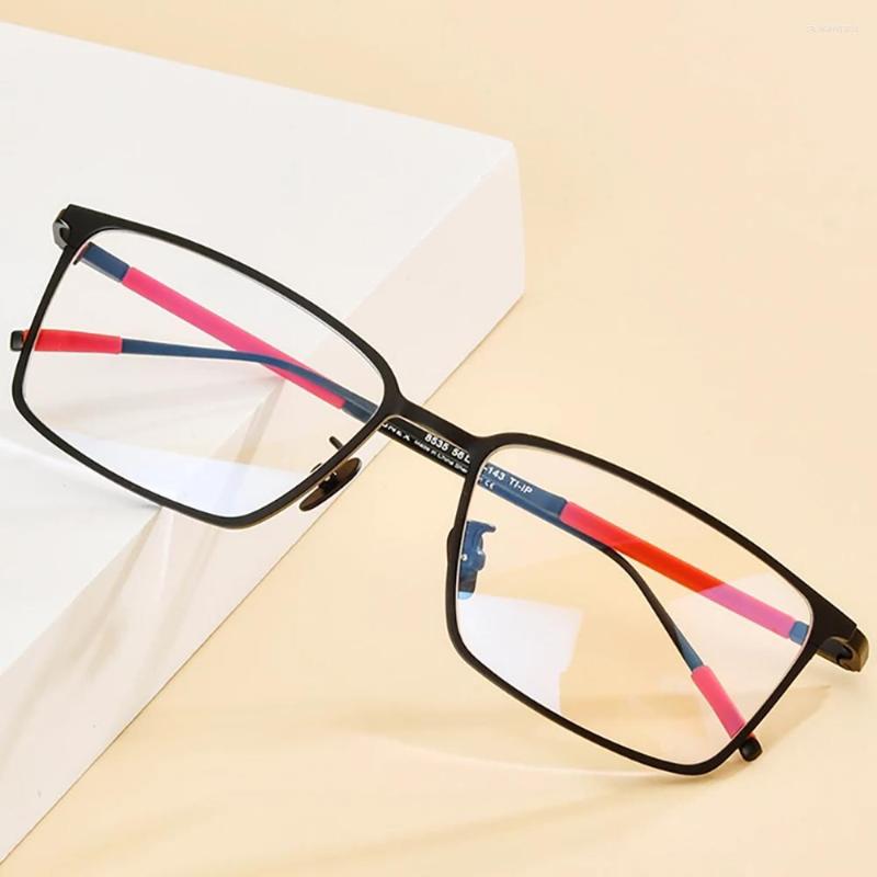 

Sunglasses Frames Pure Titanium Glasses Frame Men Square Eyewear Male Classic Optical Myopia Prescription Eyeglasses JDA3159