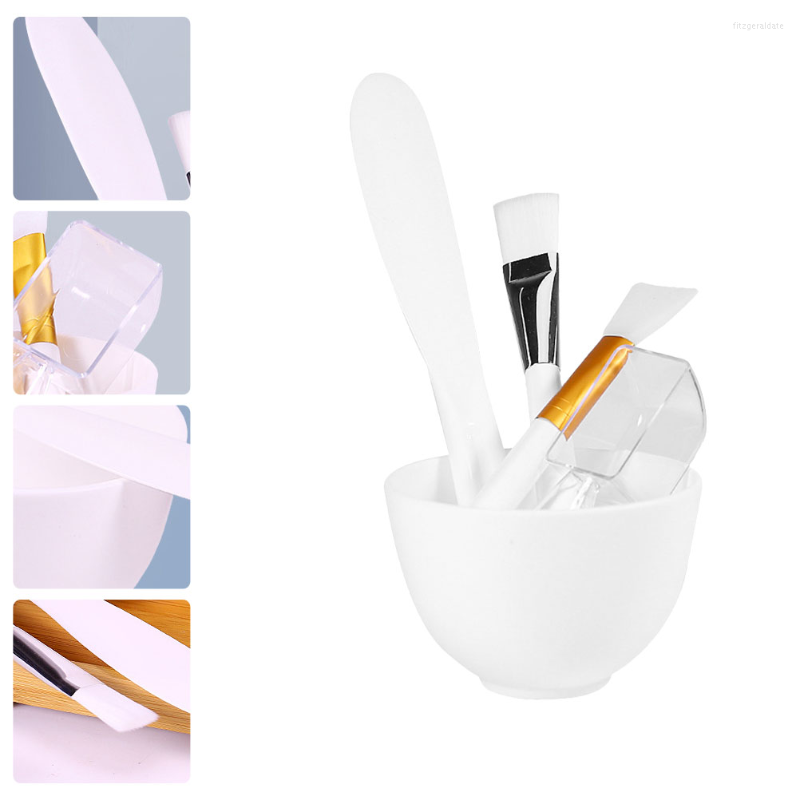 

Bowl Face Mixing Facial Set Brush Diy Silicone Kit Applicator Stirring Rod Mud Mask Tool Tools Beauty Skin Spatula Care Anti