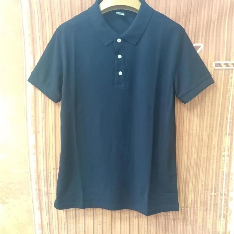 

Men's Polos 2023 Brand Clothing Male Fashion Business Casual Shirts Solid TShirt Tops High Quality Slim Fit Shirt 230311, Black
