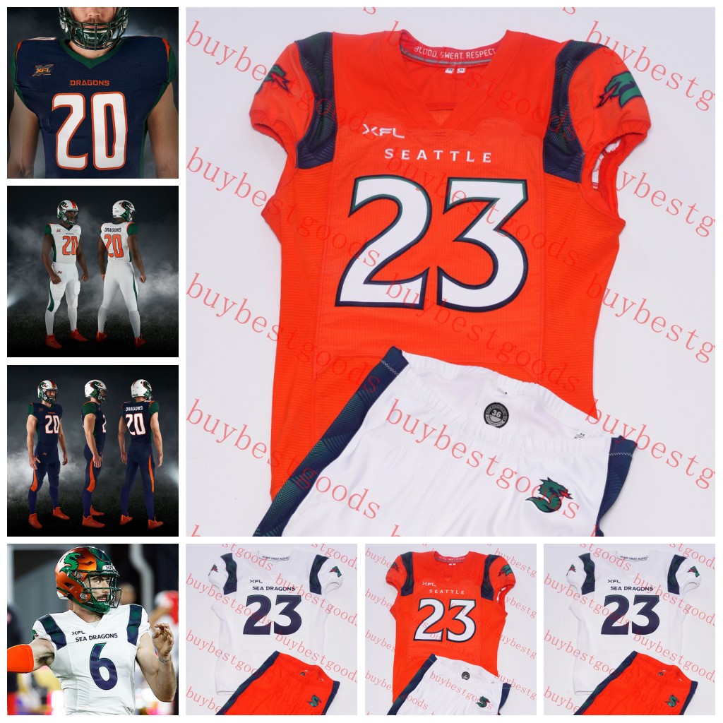 

Stitched 2023 Sea Dragons XFL Football Jersey Ben DiNucci Steven Montez Brian Lewerke Silvers B.J. Daniels Joe Callahan Trey Williams Chase Litton Jerseys, Style