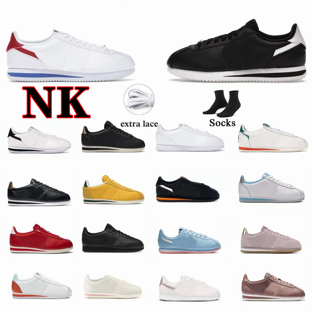 

Fashion woman designer running shoes Boots Casual Shoes Basic Premium Black Blue Lightweight Run Black and white bronze heel Leather MENS WOMENS Outdoor sneakers, As shown in the figure