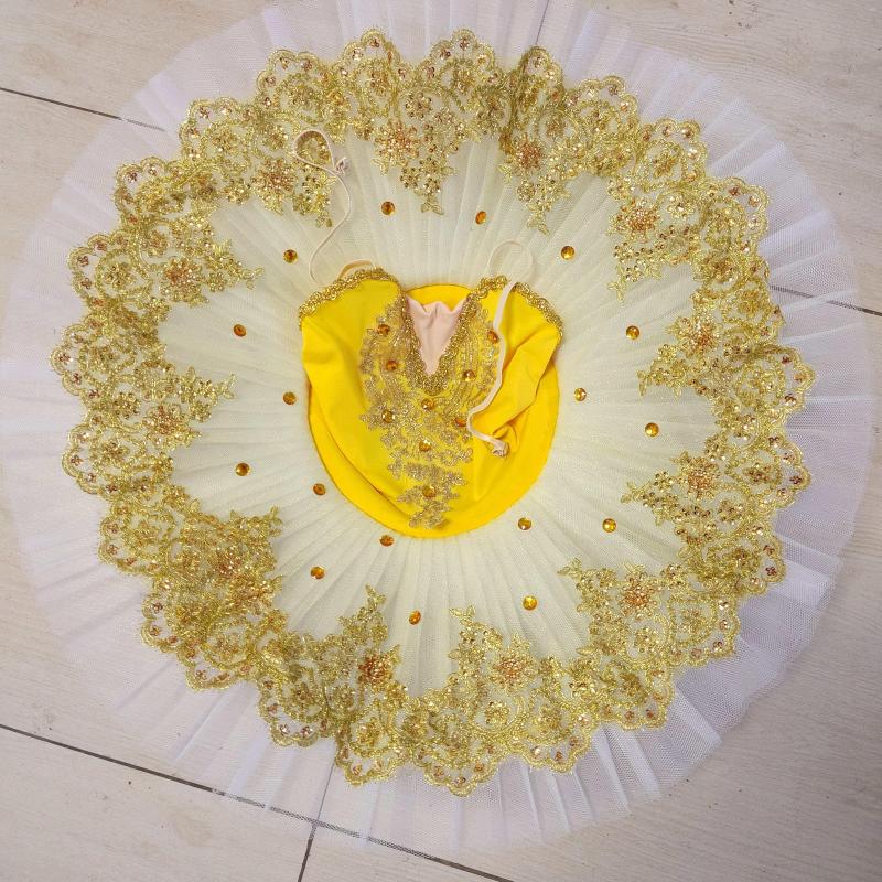 

Stage Wear Ballet Tutu Adulto Women Professional Dress Girls Child Kids Swan Lake Dance Ballerina Party Performance Costumes, Black