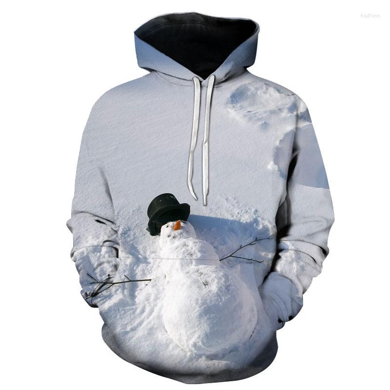 

Men' Hoodies 2023 Autumn Men Hoodie Snowman 3D Digital Printing Sweatshirt Pullover Women Casual Long-sleeve Pocket Hooded Sportswear, Wy-1796