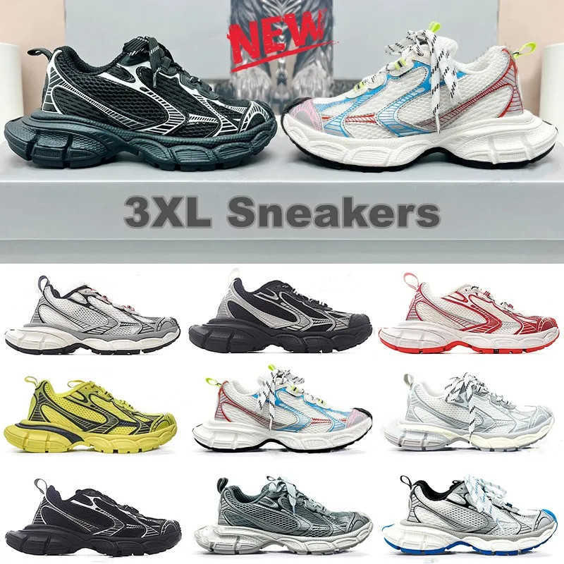 

2023 Designer 3XL sneakers Women Men casual shoes Track 9 retro Trainers black white mesh comfortable nylon 9.0 Sneaker personalized shoelaces jogging hiking 35-45, Rgbl9-3