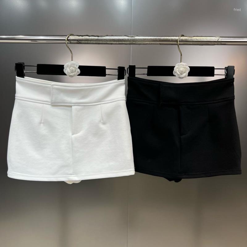 

Women' Shorts PREPOMP 2023 Spring Summer Arrival Sexy Slim Skirt Women GH220, Black