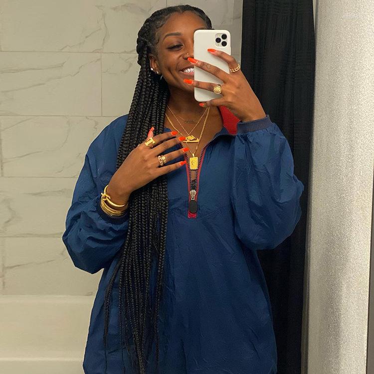 

Casual Dresses EWSFV 2023 Autumn Women Clothing Sexy Fashion Trend Solid Color Long Sleeved Waterproof Short Skirt Dress, Deep blue