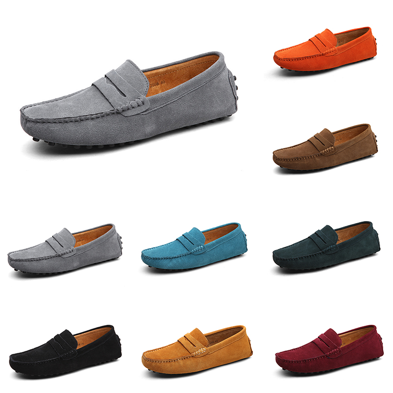 

men casual shoes General Cargo Beanie shoe slip on black grey chestnut teal mens sneakers jogging walking forty-six