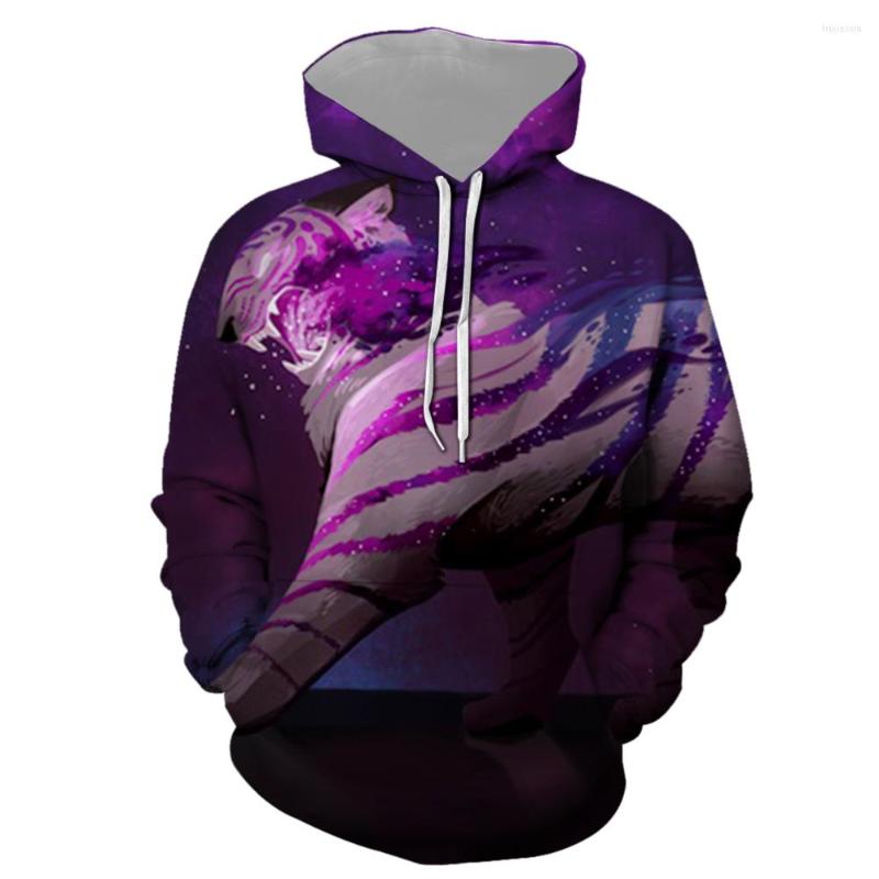 

Men' Hoodies 3D Print Wolf Convertible Hoodie Sweatershirt Tops Sweatshirt Man Customer Design Sweatshirts Man' Plus Size WY94