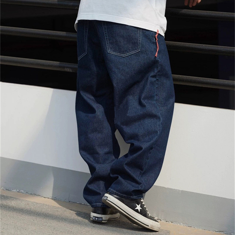 

Men s Pants BEAMS SSZ 20SS Simple Steric Straddle Fallow Baggy Cone Jeans For Men Wome 230313, Blue