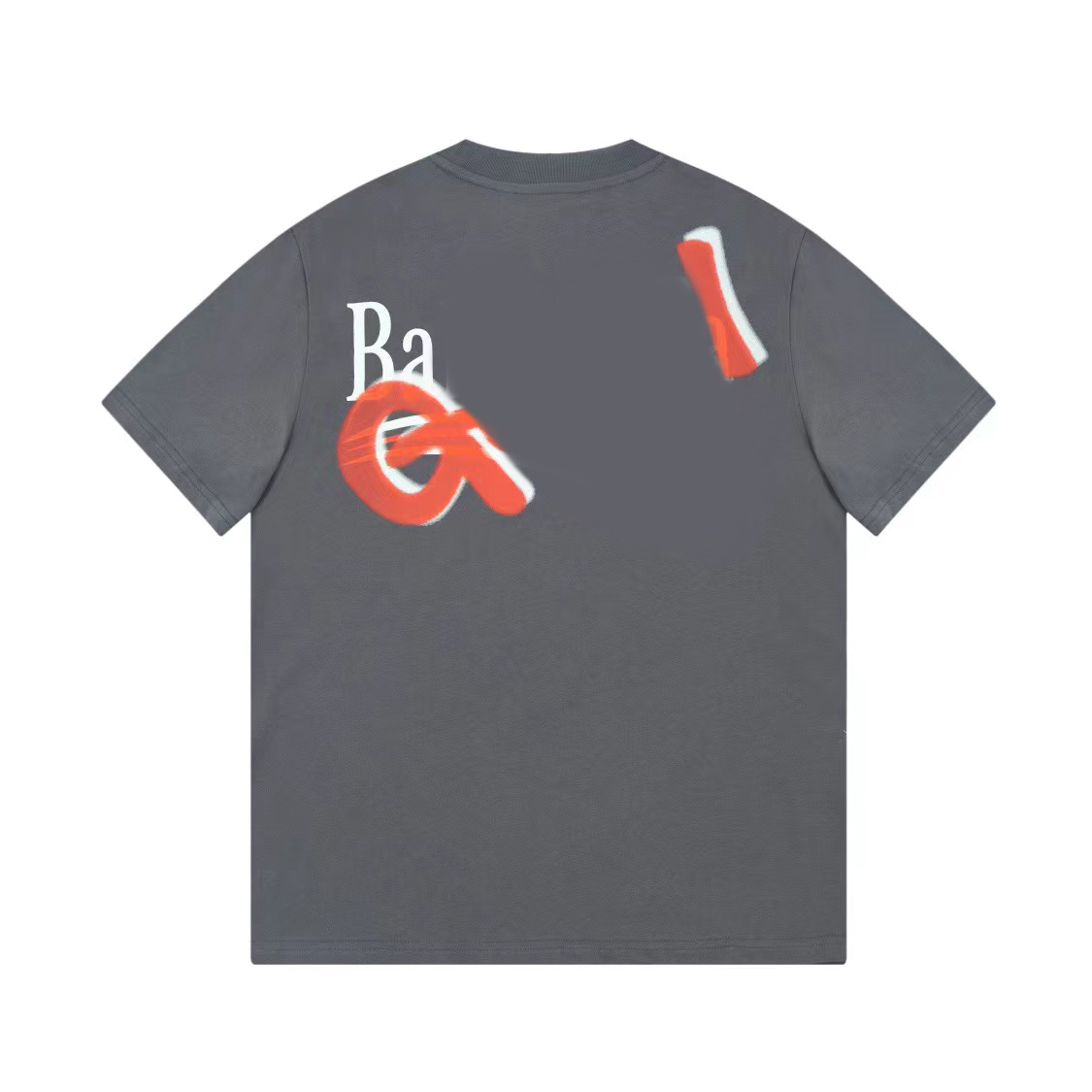 

2023 New men's fashion clothing summer casual fashion designer printed street short sleeve net red the same couple's edition models limited letter printing device, Black