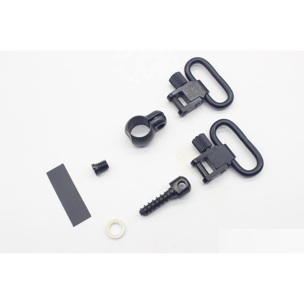 

Others Tactical Accessories Swivel Sling Mount Kit Staussplit Band With 2Pcs Slings Stuas Swivels Hunting Sports Quick Detach S3412 Dhzoc, Black