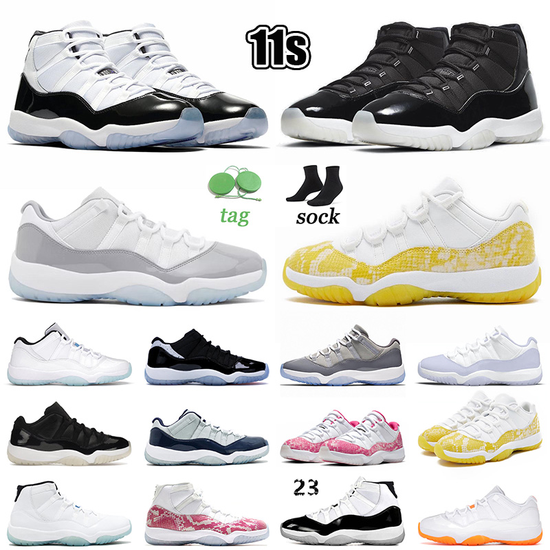 

jumpman 11 designer original basketball shoes cement grey 11s yellow snakerskin cool grey citrus emerald men women sneakers outdoor trainers 25th anniversary, A30 36-47 cool grey low