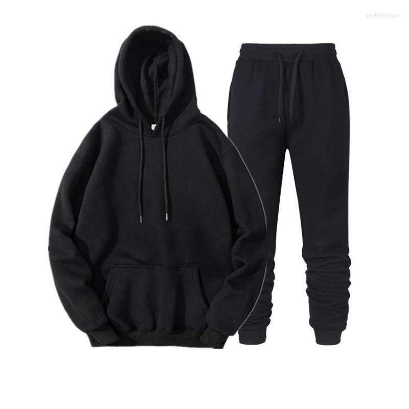 

Men's Tracksuits Fall/Winter 2023 Fashion Casual Men's And Women's Sweatshirts Hoodie Suit Pantsuit, White