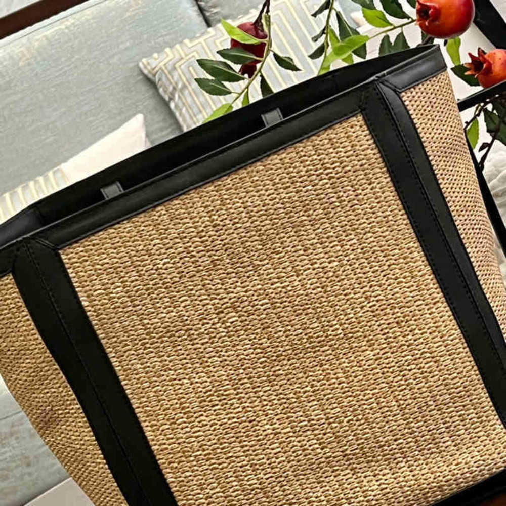 

Totes Tote Bags Women High Capacity Woven Handbag Shoulder Bagss Leather Luxury Designer Brand Crossbody Female Shopping Packs 220326, Khaki