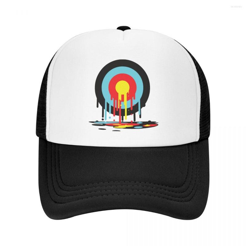 

Ball Caps Weeping Target Trucker Hat Sun Protection Women Men's Adjustable Archery Archer Darts Shoot Baseball Cap Autumn Snapback, Purple