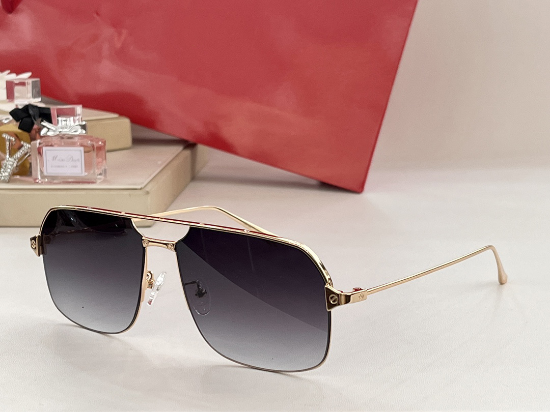 

Sunglasses For Men and Women Summer Designers 0230S Style Anti-Ultraviolet Retro Eyewear Half Frame Glasses Random Box 0230