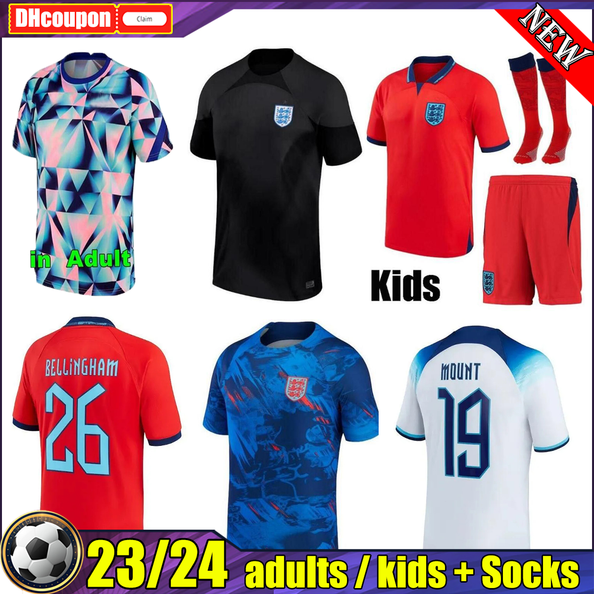 

GREALISH england 2022 soccer jerseys top thai quality World Cup MEAD KANE RASHFORD SANCHO MOUNT STERLING FODEN SAKA 22 23 national Camisetas De Futbol, 03