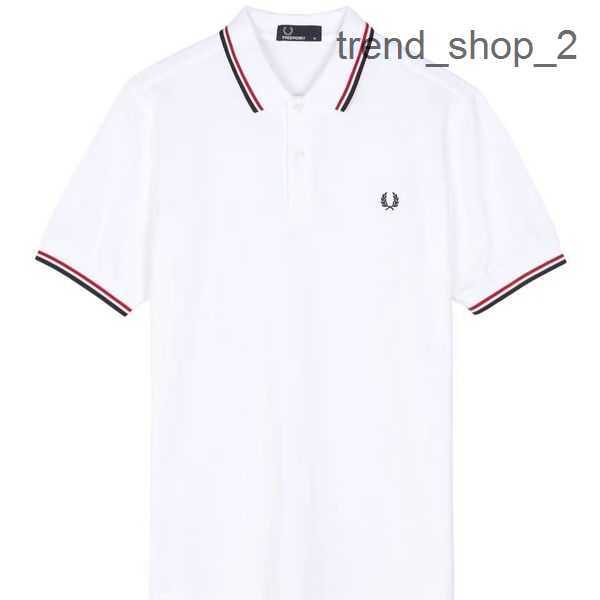 

Fashion-men Classic Fred Polo Shirt England Perry Cotton Short Sleeve New Arrived Summer Tennis Polos White Black -3xl 5 EMGX