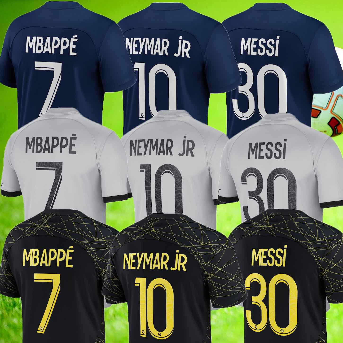 

MBAPPE 22 23 Psgs Soccer Jerseys SERGIO RAMOS Vitinha HAKIMI Fabian men kids kit VERRATTI MARQUINHOS ICARDI 2022 2023 thirds football shirt uniforms maillot foot, Home