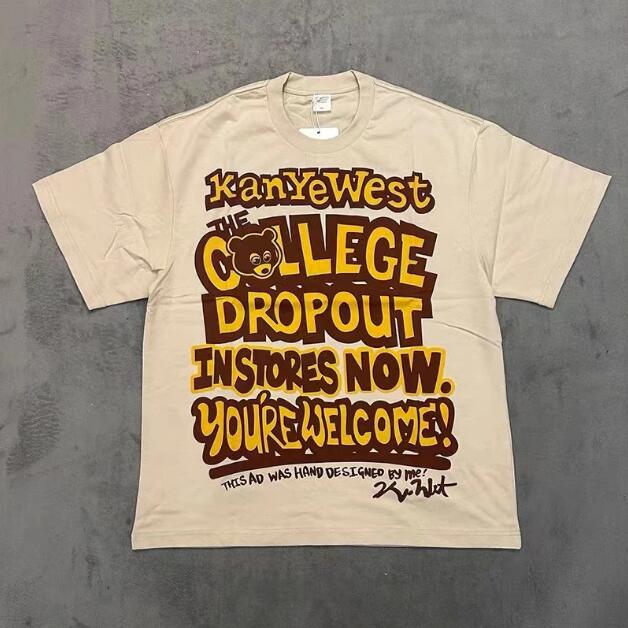 

Summer Print T Shirt Men's Plus Tees Women Quality Oversized Letter Print Top Short Sleeve Tees Vintage T-shirts