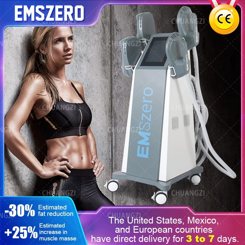

RF Equipment EMSzero Neo 14Tesla 6000W Nova EMS HI-EMT Body Sculpt Muscle Machine Weight Electromagnetic slimming Dls-Emslim