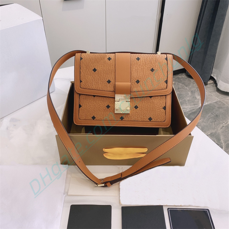 

Women's fashion buckle shoulder bag Leather shoulder strap handbags luxury designer classics Cross body bag Clutch stamp totes hobo purses, Black
