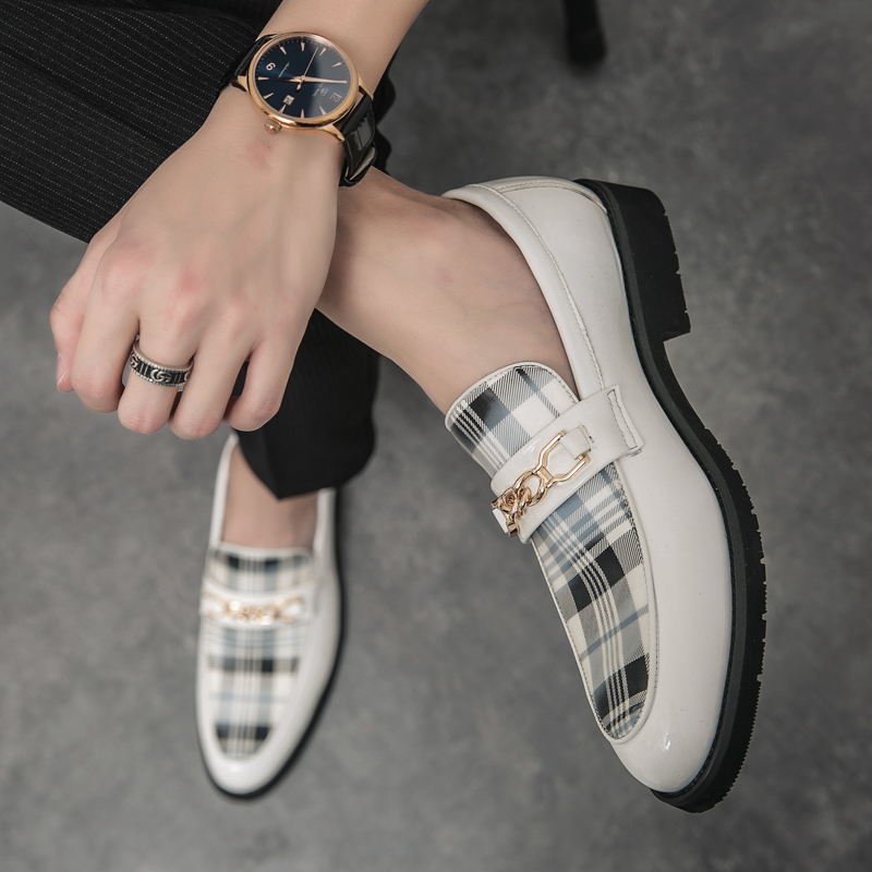 

2023 Men Casual Shoes Spring and Autumn Pointed Loafer Shoes Men Party Fashion Shoes Slip-on Moccasins Handmade Man Luxury Brand