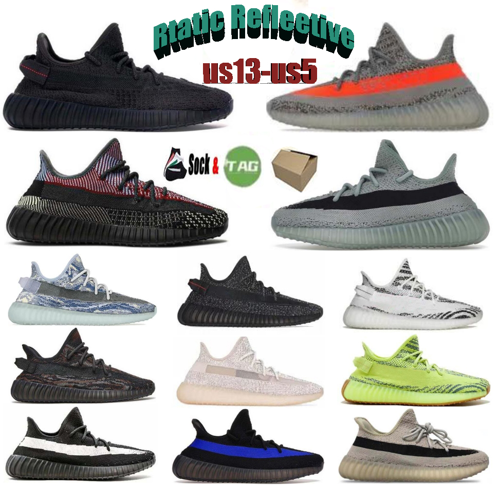 

Running shoes Casual shoes casual men women Chaussures sports shoes reflective zebra runner yecheil dazzling blue MX oats tailgate beluga US13-US5 48, M2