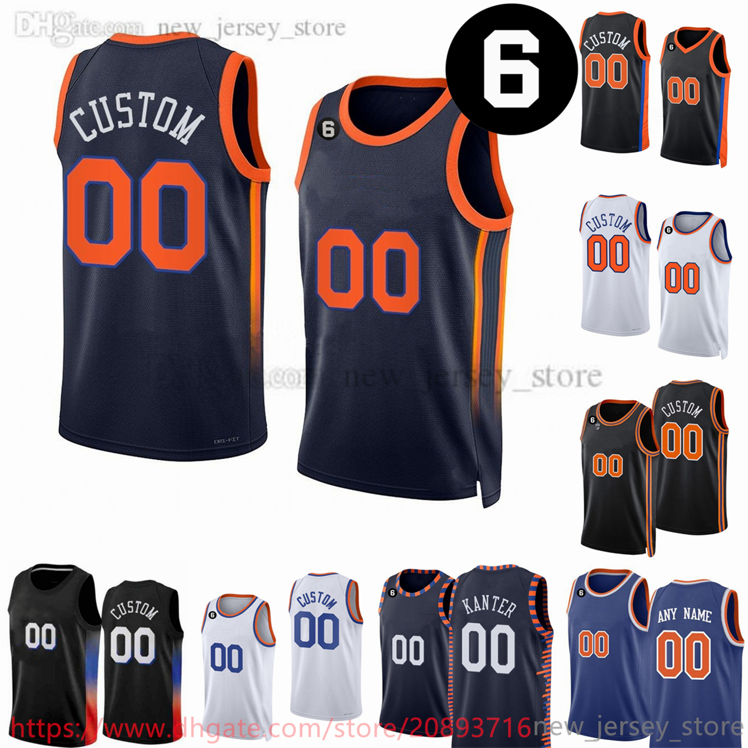 

Custom 2022-23 New season Printed Basketball Jerseys Add 6 patch Navy Blue white Jerseys. Message Any number and name on the order, Printed (with team logo)