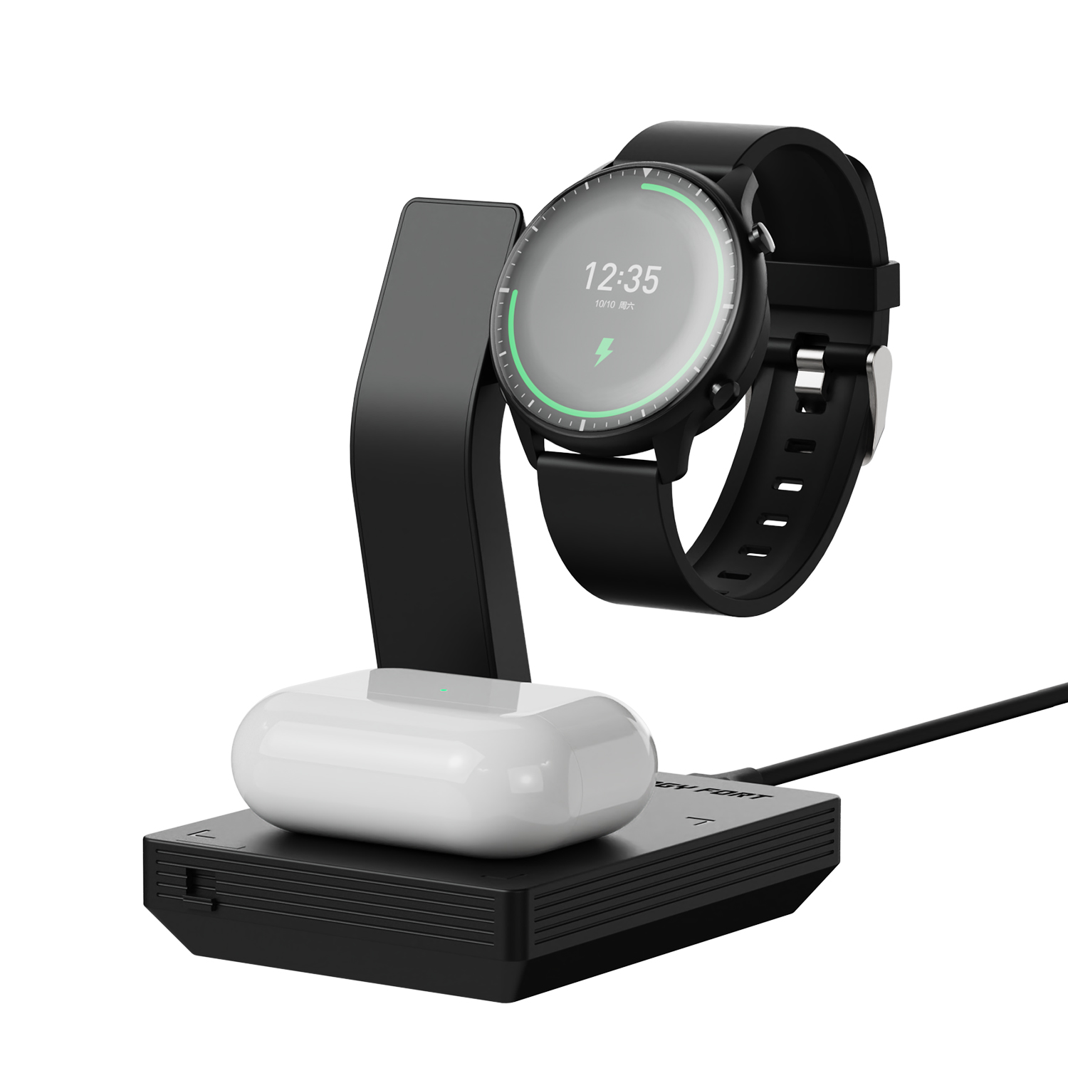 Wireless Charger for Huami Amazfit GTR3 GTR2 GTS4 mini T-Rex 2 Pro Bip3 U Smart Watch Charging Dock Stand Station Accessories-image-849913340