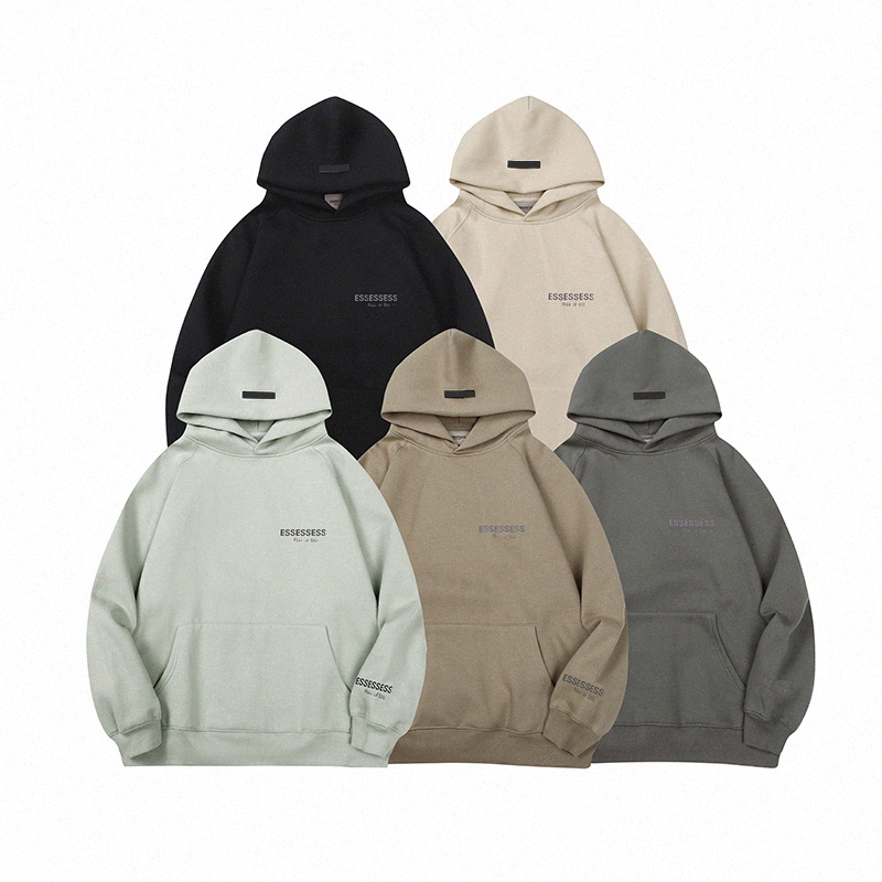 

Fashion loose hoodies Designer essent hoodie women mens loose essentail Streetwear essen sweatshirts Tops Clothing essenteil Hoodie Unisex Hip Hop 01QI#, Customize