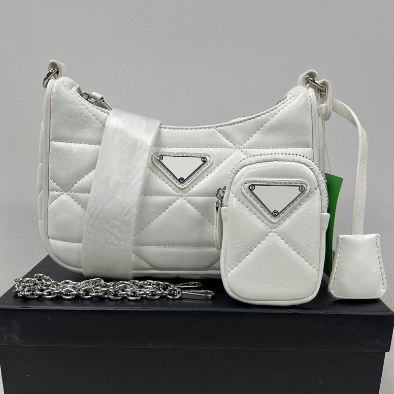 

Genuine Leather luxury designer bag shoulder crossbody bags chain belt bag Half Moon hobo women black the tote small purse and handbags womens totes luxurys handbag 1, #2