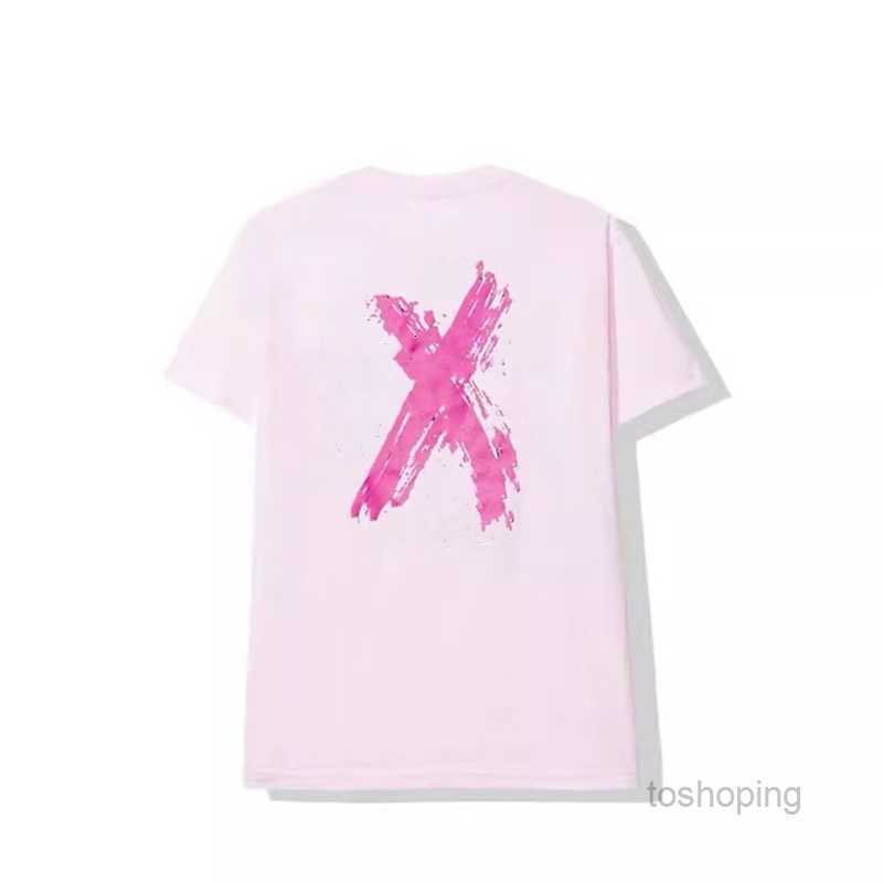 

Men's T shirts Fashion Anti Social Club Cross Print T-shirt Casual Couple Short7, 11