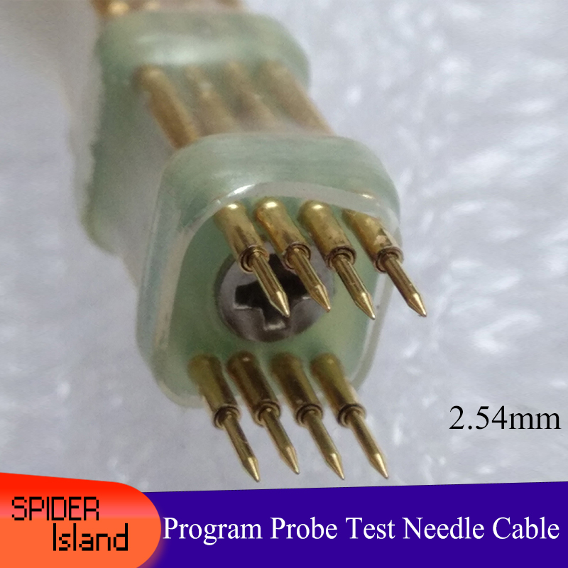 SOP WSON SOIC VSOP SPI FLASH 8P 1.27mm Probe Thimble Fixture Burning Download Cable-image-850145406