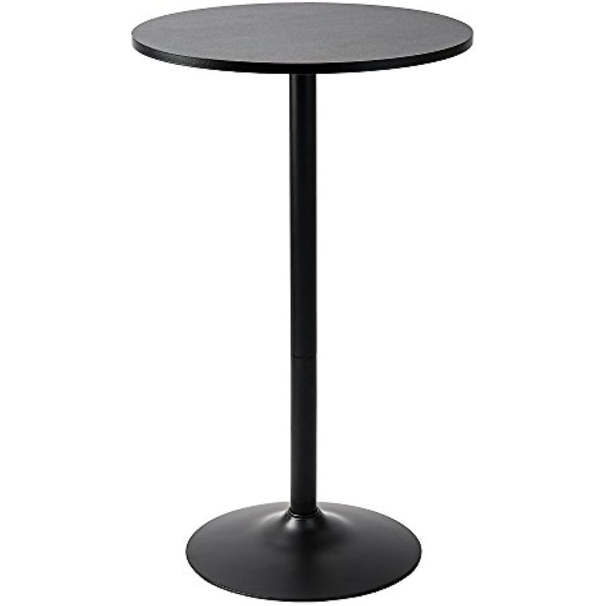 

Pearington Round Cocktail Bistro High Table with Black Top and Base 1 Pack