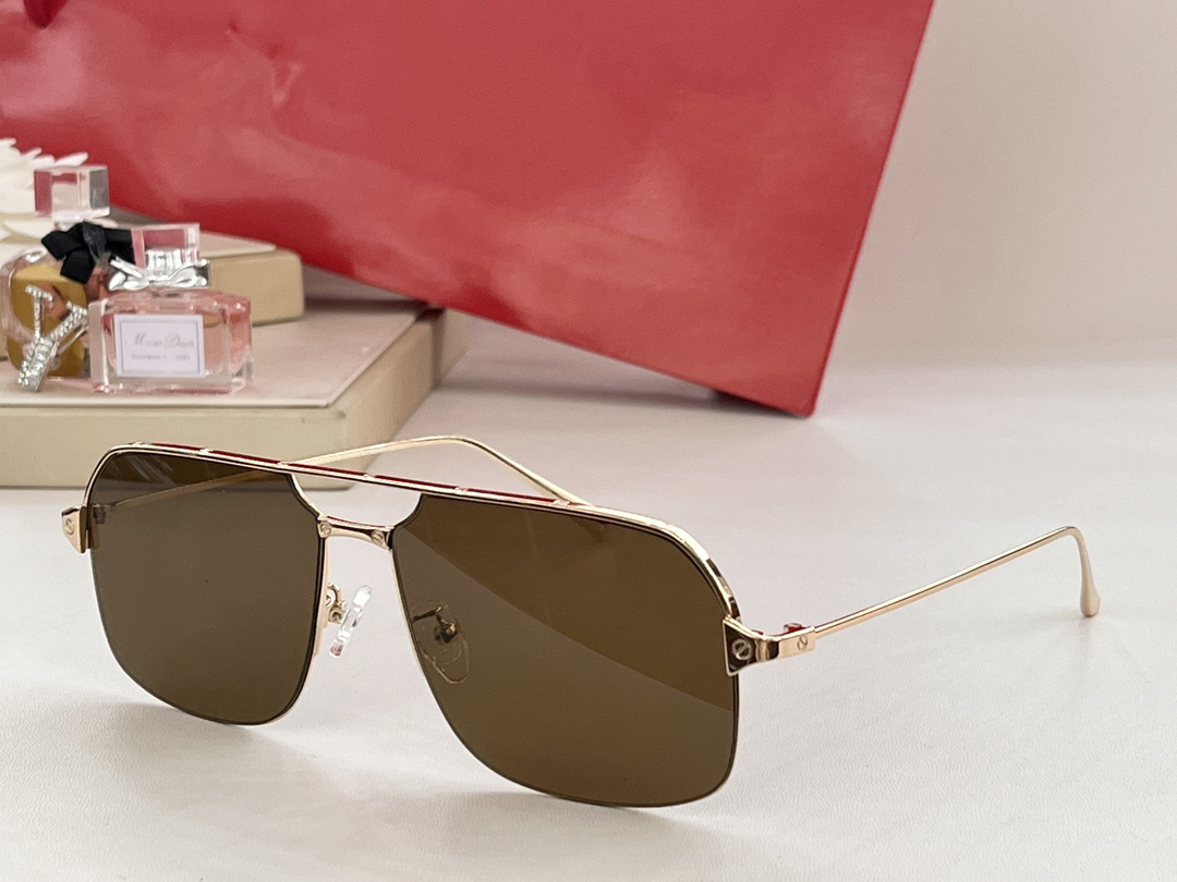 

Sunglasses For Men and Women Summer Designers 0230S Style Anti-Ultraviolet Retro Eyewear Half Frame Glasses Random Box 0230