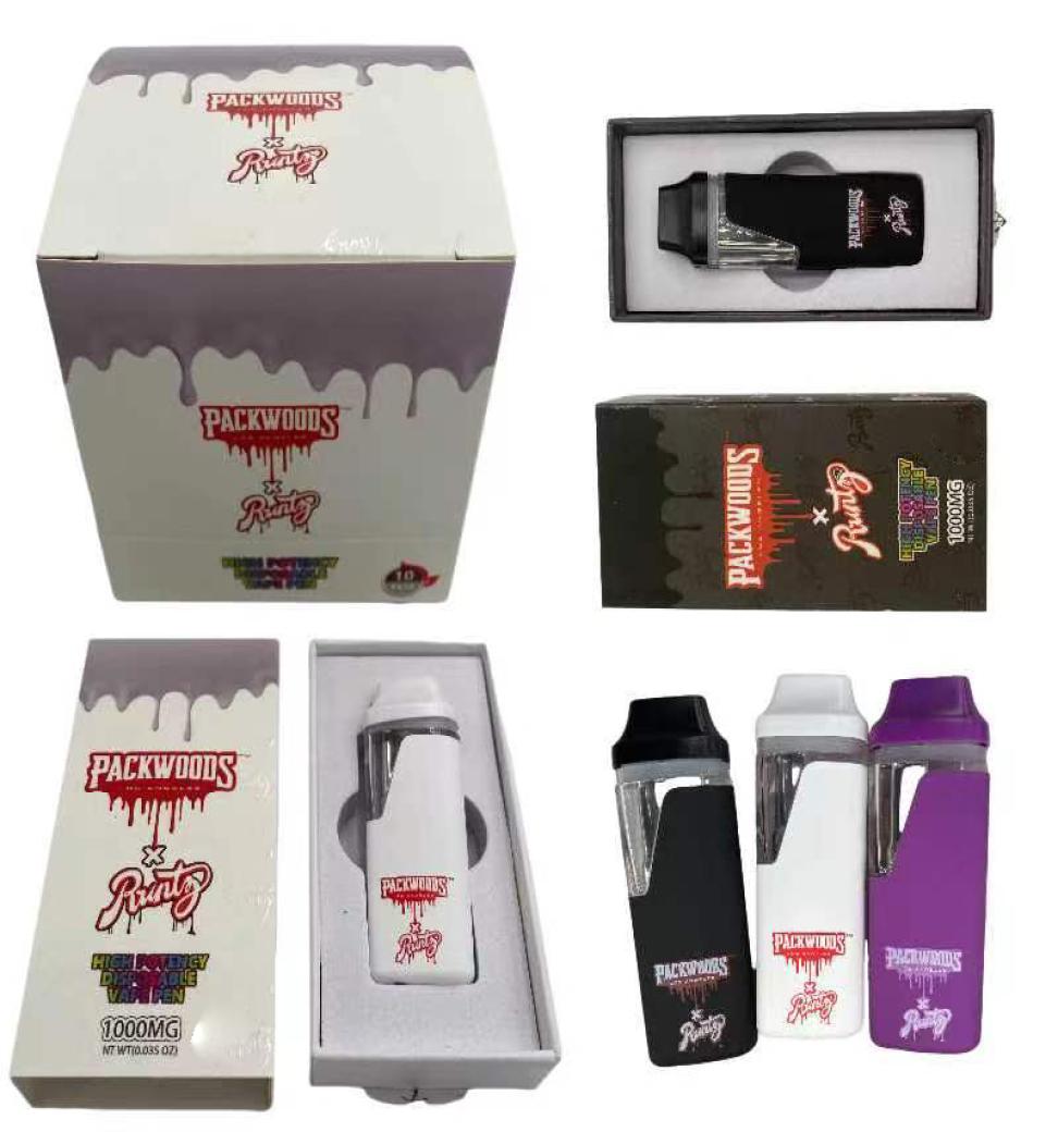 

Runtz x Packwoods Disposable vape pensElectronic Cigarettes 380mAh E cigarettes Rechargeable Battery Empty Vape Pen 1ML Vaporizer 2164968