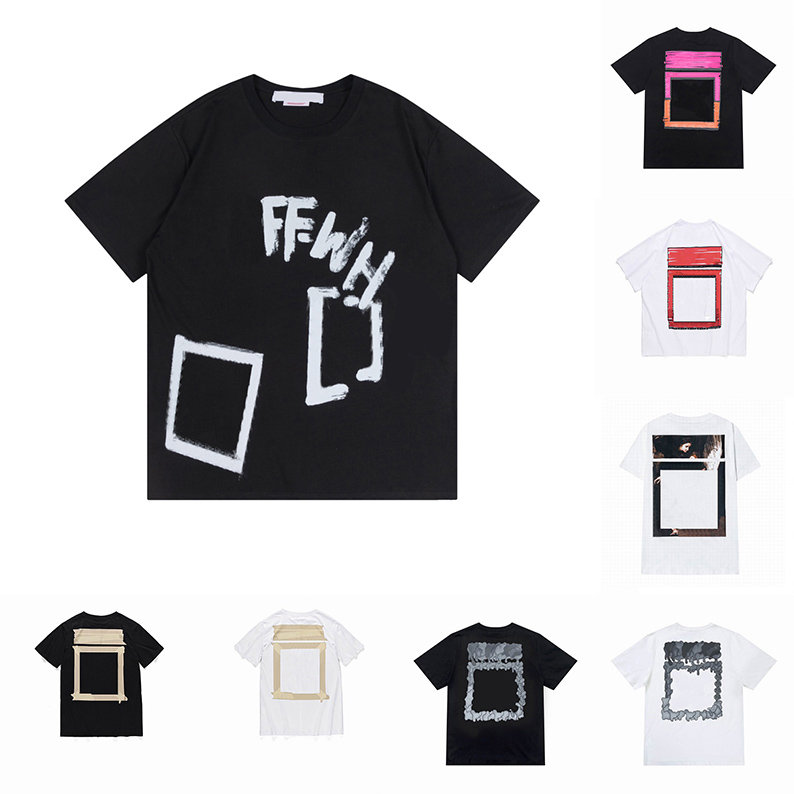 

Summer Mens T Shirts Women Designers Loose Tees Fashion Man S Casual Shirt Luxurys Clothing Street Shorts Sleeve Clothes Tshirts, 17