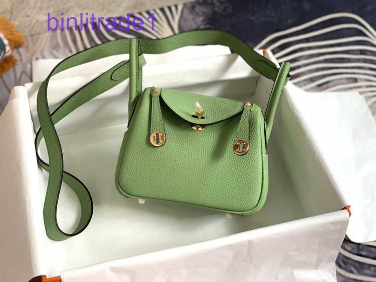 

Designer Original leather Cowhide women's bag mini Lindys 2023 bucket fashion cross body pillow medicine 2 of sale AFKW, Sky blue