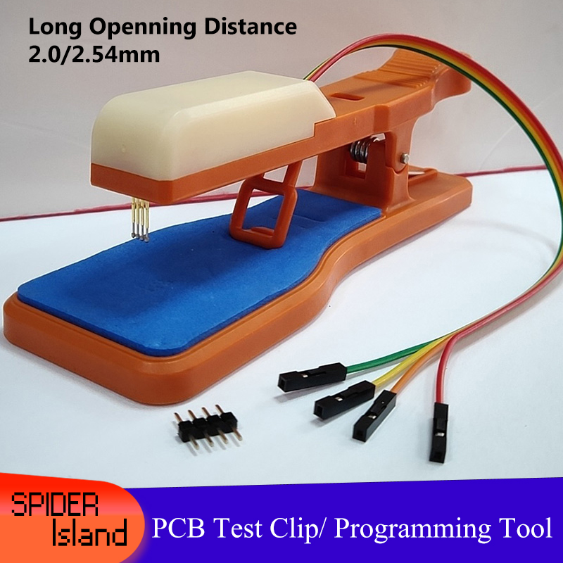 Testing Clip TTL PCB test Programming Extra size Long distance Program Download 3-8P Set-top box JTAG Probe Fixture One row-image-850145892